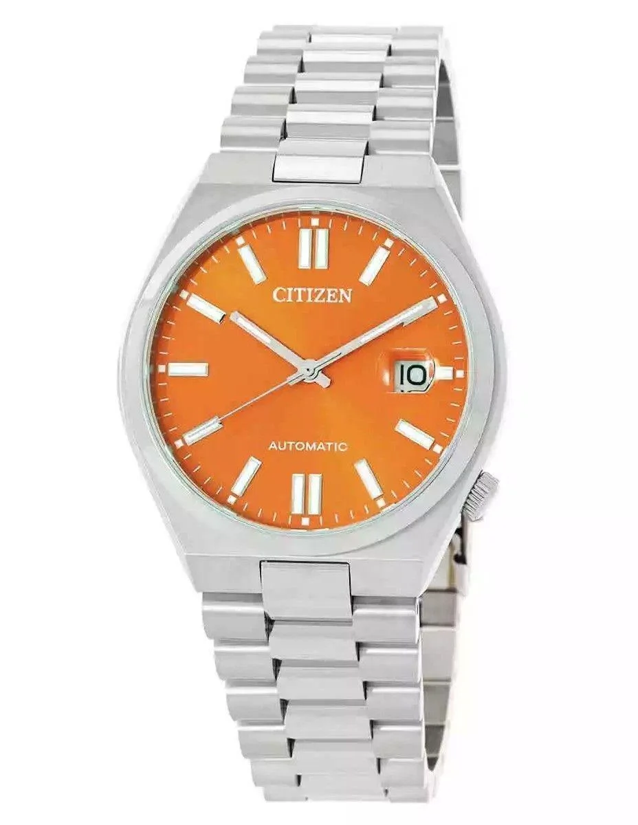 Citizen Citizen Tsuyosa NJ0151-88Z Orange Dial Automatic 40.00mm Watch — product photo