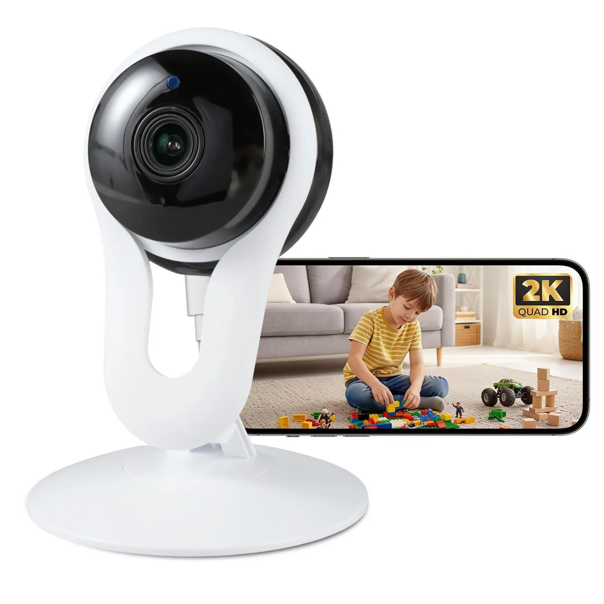 woomo K218-1PACK 1296p indoor wireless surveillance — product photo