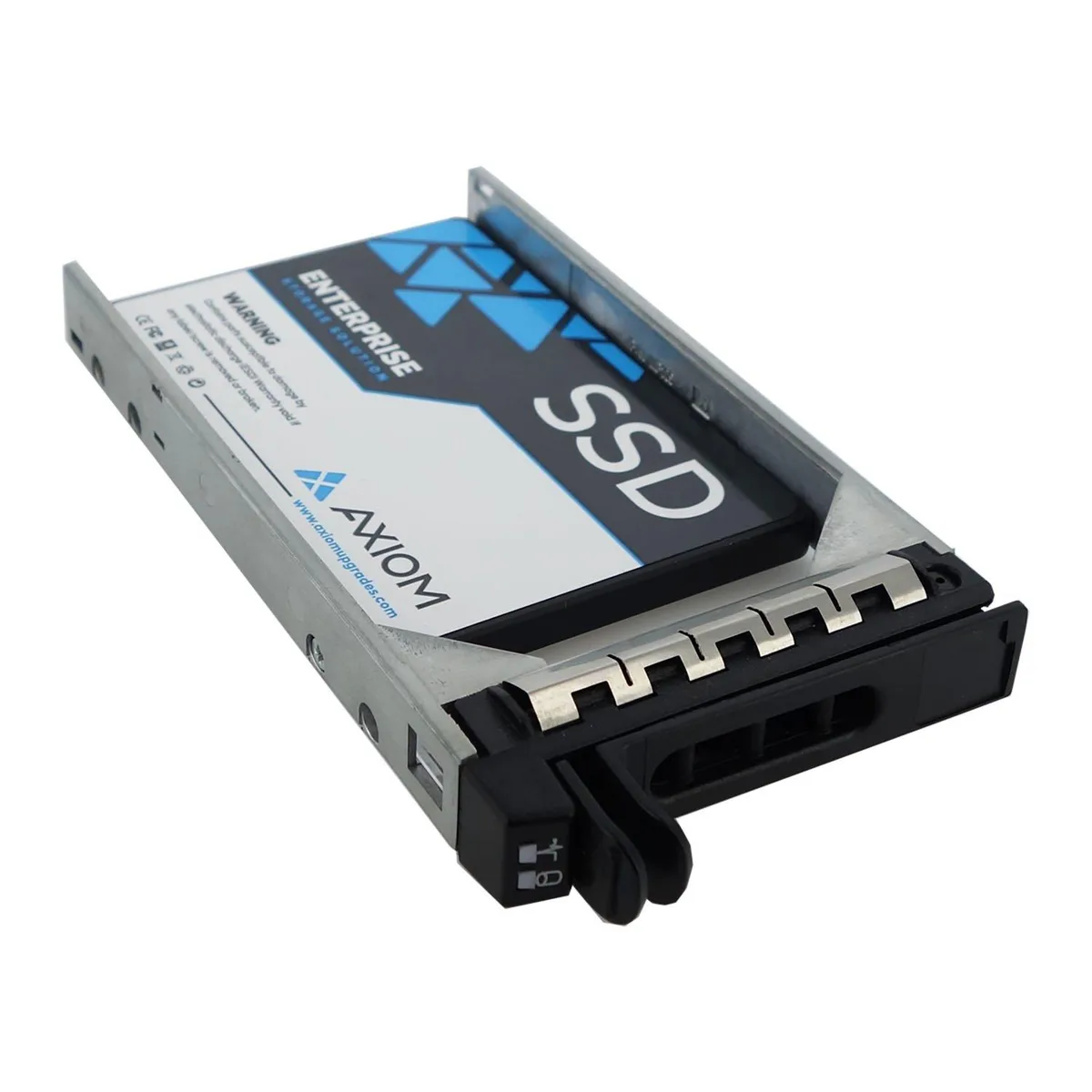 Axiom 3.84TB 2.5-inch SATA enterprise SSD in black metal casing