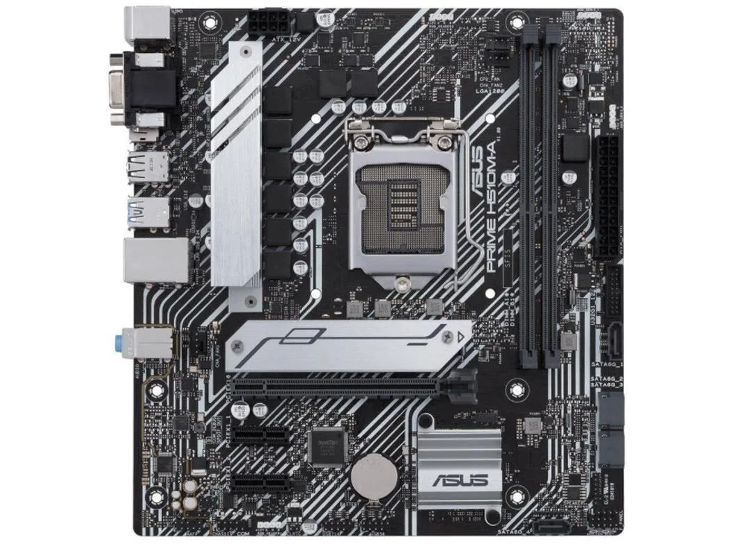 ASUS ASUS PRIME H510M-A Intel H510 DDR4 64GB Micro ATX Motherboard — photo du produit