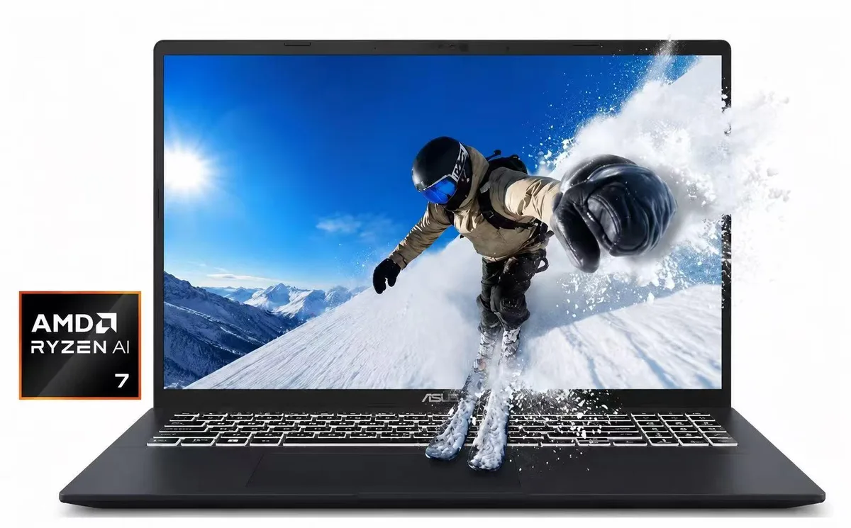 ASUS ASUS VivoBook 16 WUXGA AMD Ryzen AI 7 350 24GB DDR5 512GB Blue — product photo