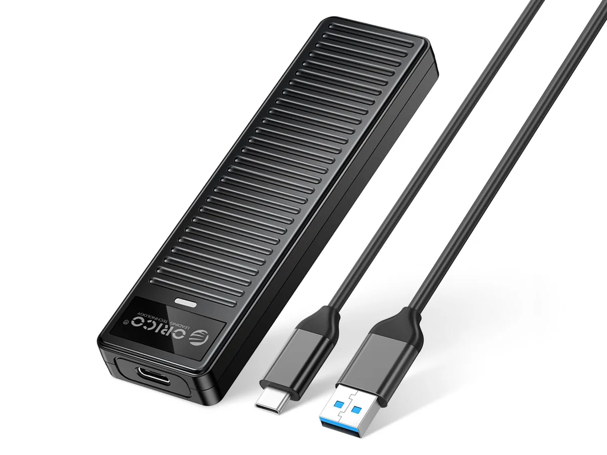 Orico Orico M.2 NVME Enclosure 10Gbps USB 3.2 2230/2242/2260/2280 Tool-Free — foto produk