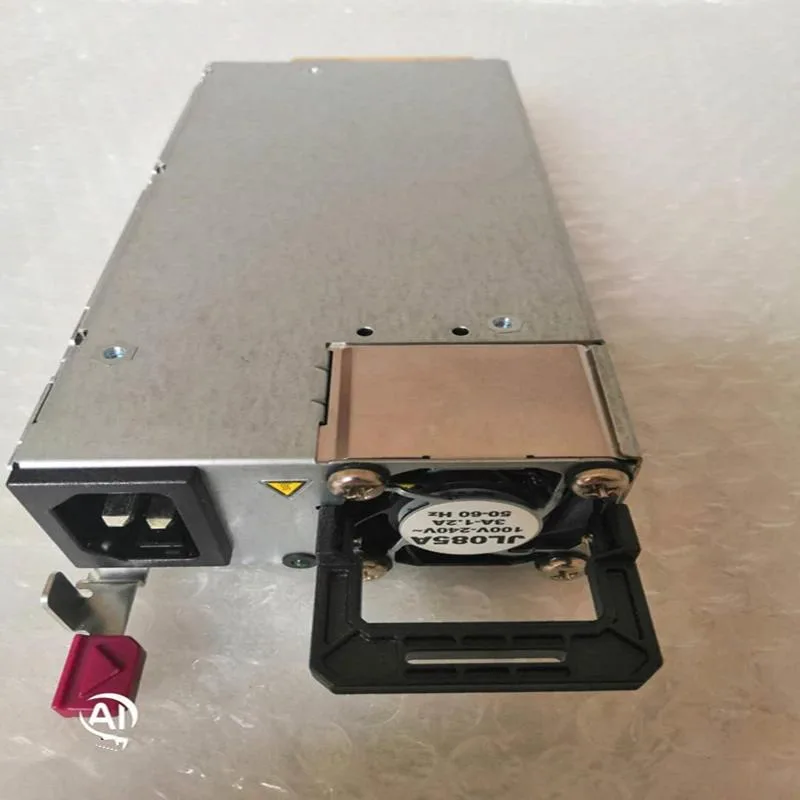 Rectangular silver ATX power supply unit with label showing JL085A and DPS-240AB-7A