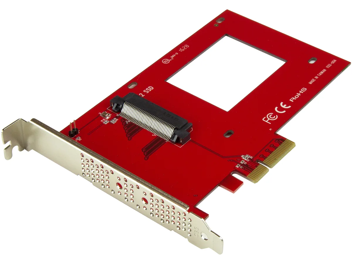 STARTECH STARTECH PEX4SFF8639 U.2 to PCIe expansion card — foto del prodotto