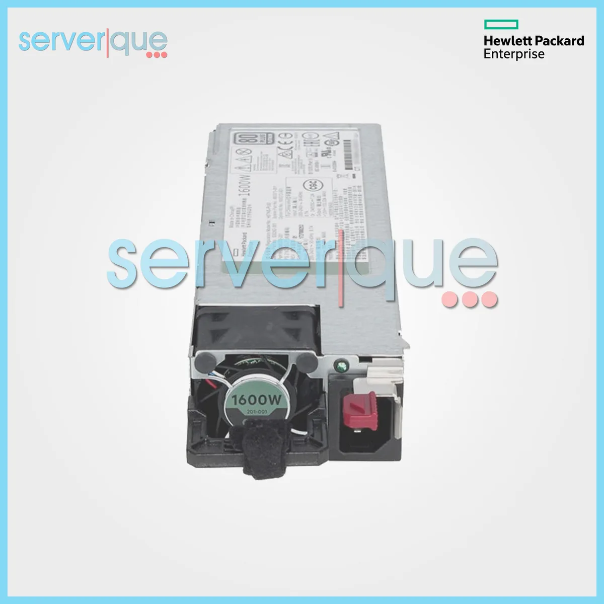 HPE HPE 1600W Flex Slot Hot-Plug Platinum Low Halogen Power Supply 830272-B21 — ภาพสินค้า