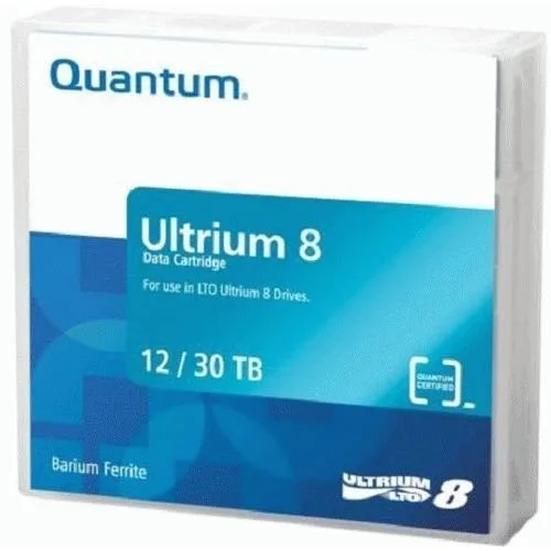 Quantum Quantum MR-L8MQN-01 LTO Ultrium-8 Data Cartridge 12.80 TB Native 32 TB Compressed — ürün fotoğrafı