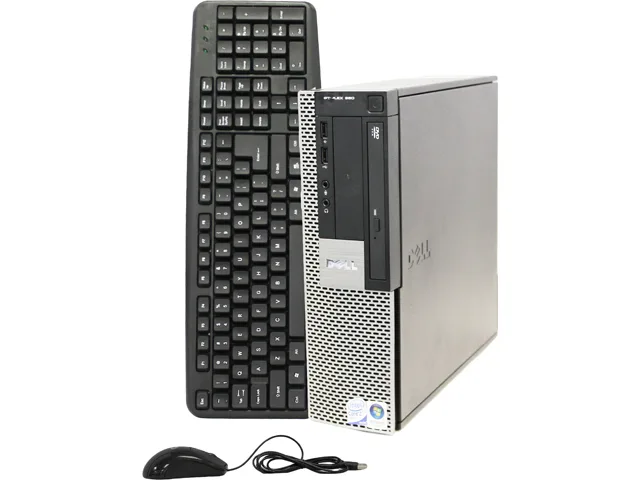 DELL DELL OptiPlex 960 DELLPC0010015U Core 2 Duo E8400 3.0GHz 4GB 160GB HDD Win7 Pro 64-bit SFF desktop PC — صورة المنتج