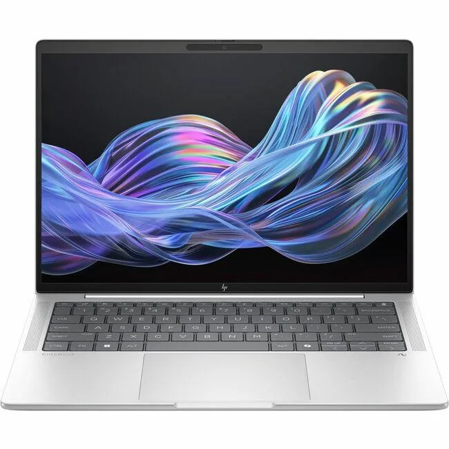 Silver 14-inch laptop with matte display and slim profile