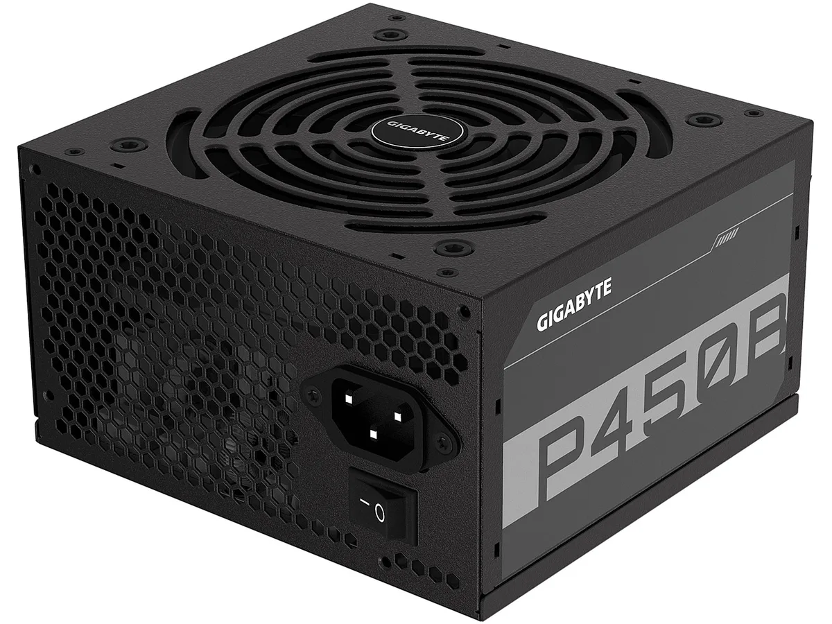 GIGABYTE GIGABYTE GP-P450B 450 W ATX 80 Plus Bronze power supply — product photo