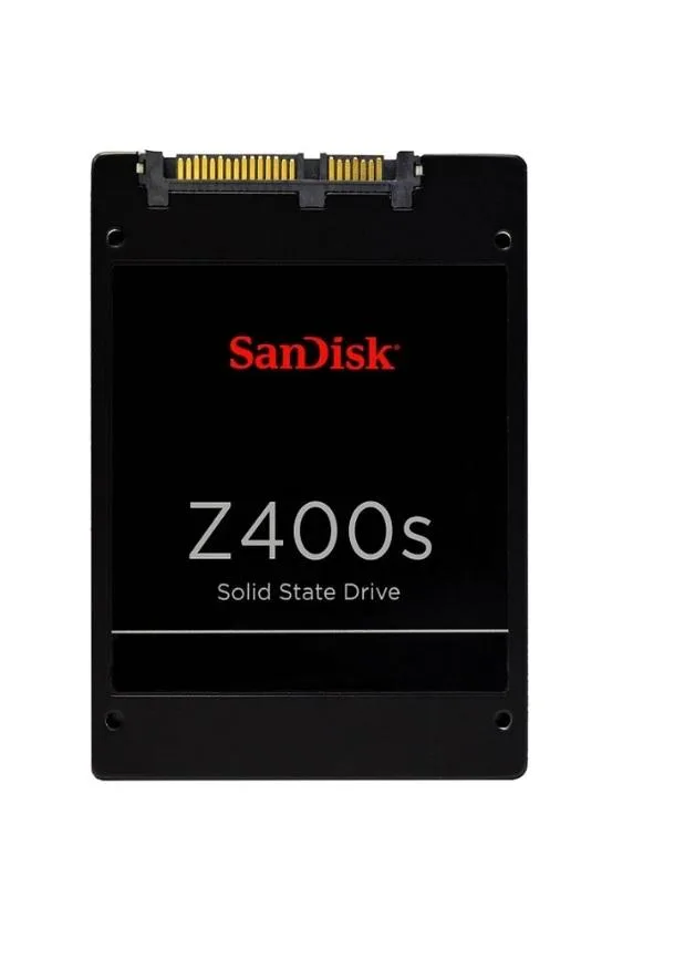 SanDisk Z400s 2.5 inch SATA SSD, silver metal casing, 7mm thin