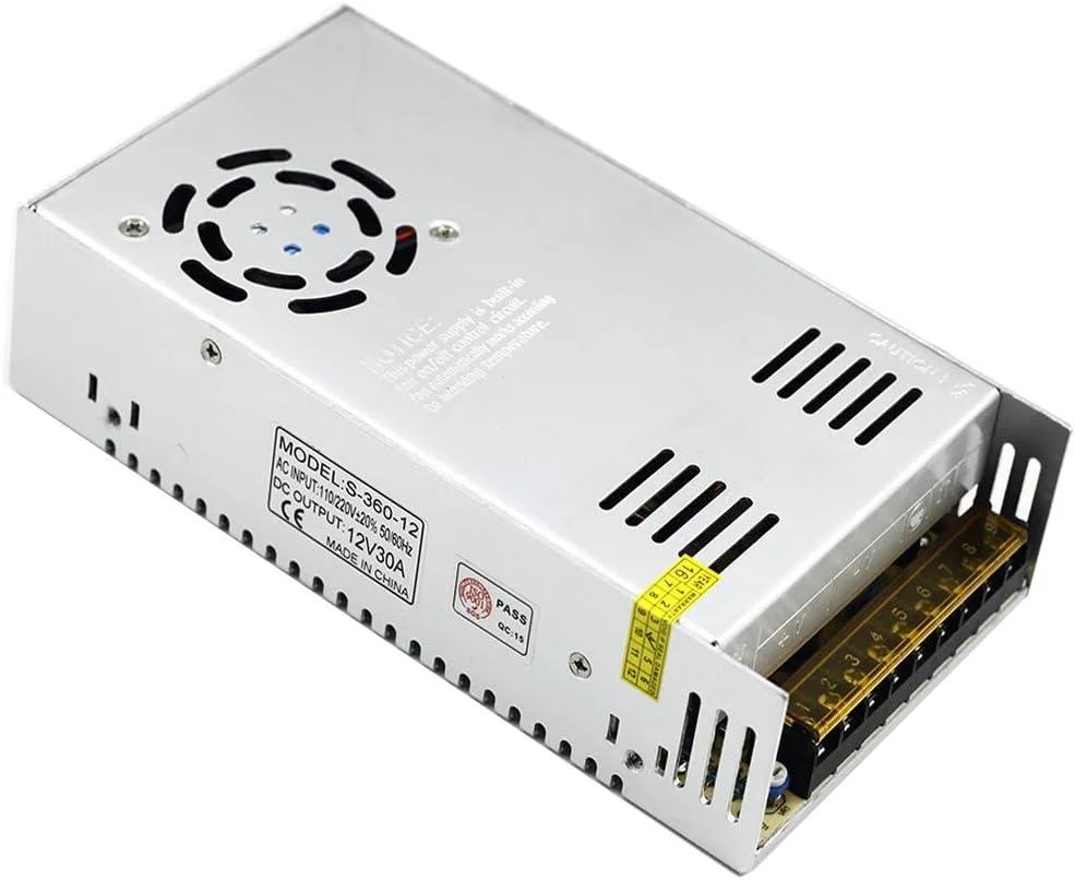 myVolts myVolts EAGWELL 12V 30A 360W Switching Power Supply — photo du produit