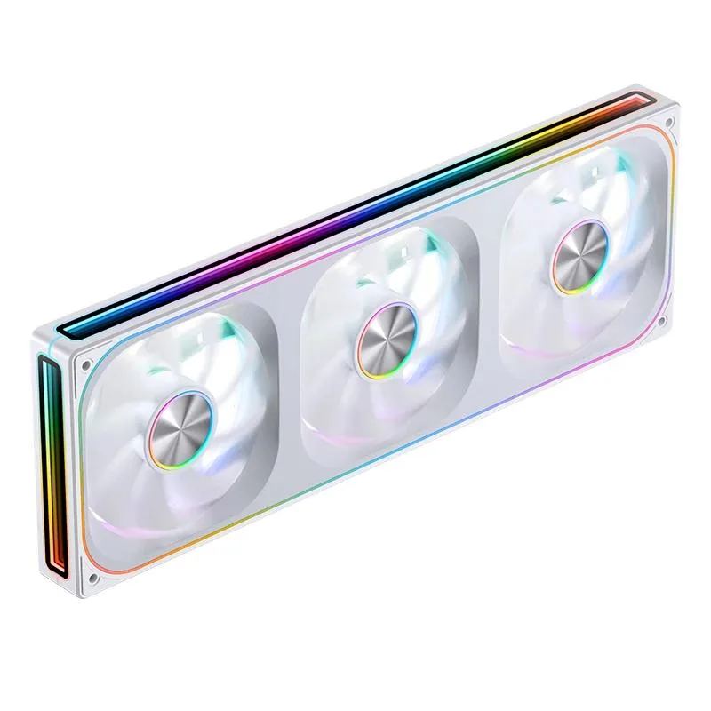 JONSBO JONSBO ZA-360WR 3×120mm ARGB case fan 700-1800 RPM white — product photo