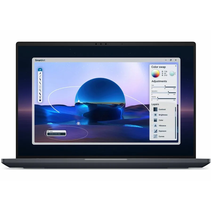 DELL DELL 8MP2F laptop Core Ultra 7 265H 32 GB 1 TB RTX PRO 1000 16" 120 Hz — ürün fotoğrafı