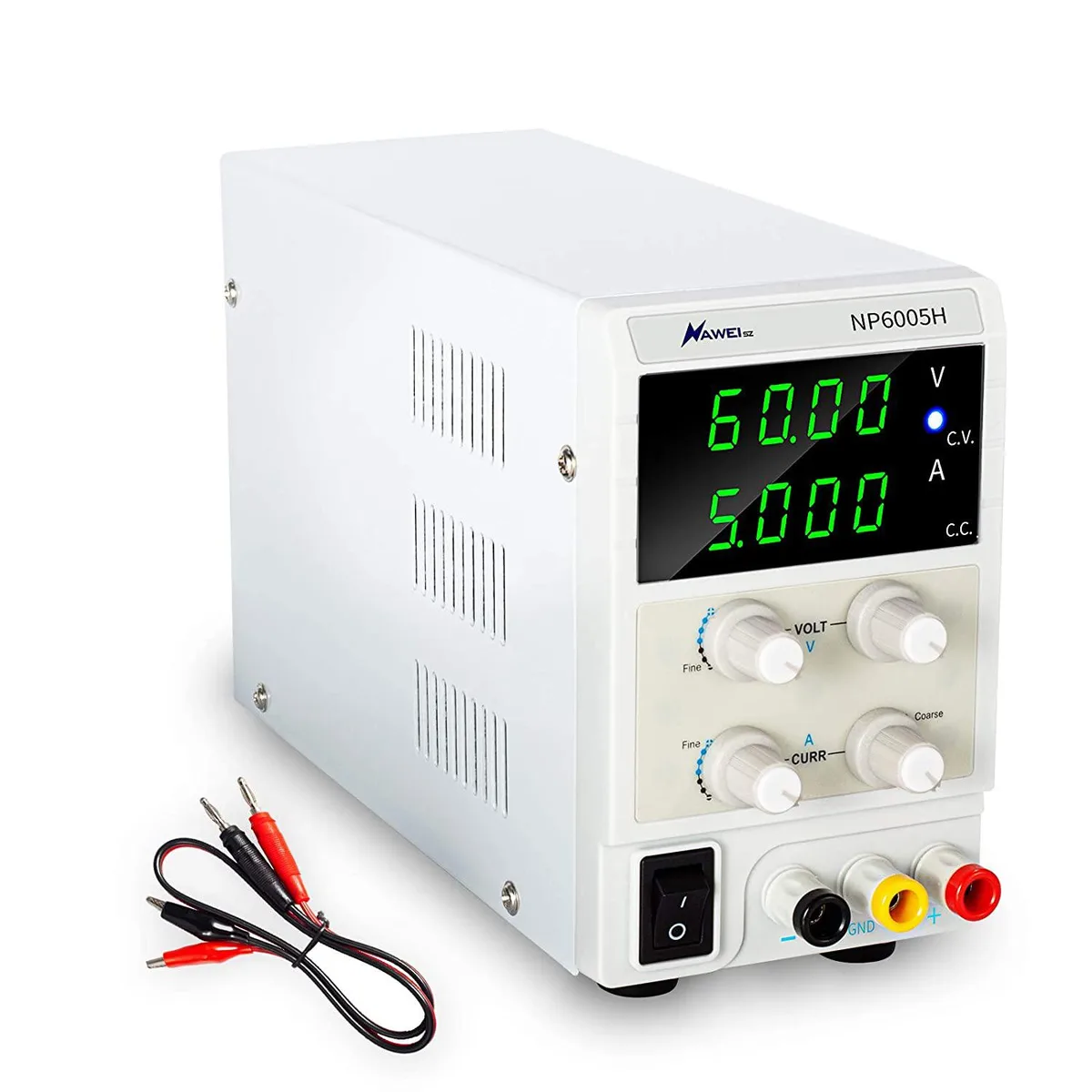 myVolts myVolts 60V 5A Bench Power Supply 4-Digit LED Display — photo du produit
