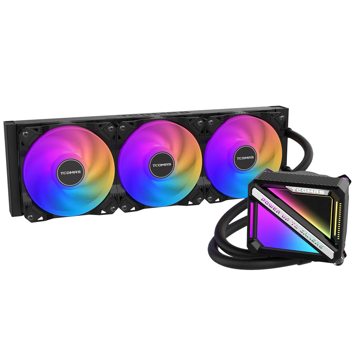 TCOMAS TCOMAS LE200 360 ARGB liquid cooler — product photo