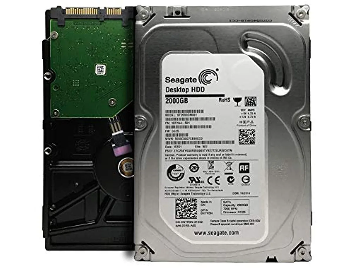 Seagate Seagate Barracuda ST2000DM001 2 TB 3.5" 7200 rpm 64 MB SATA internal hard drive — photo du produit