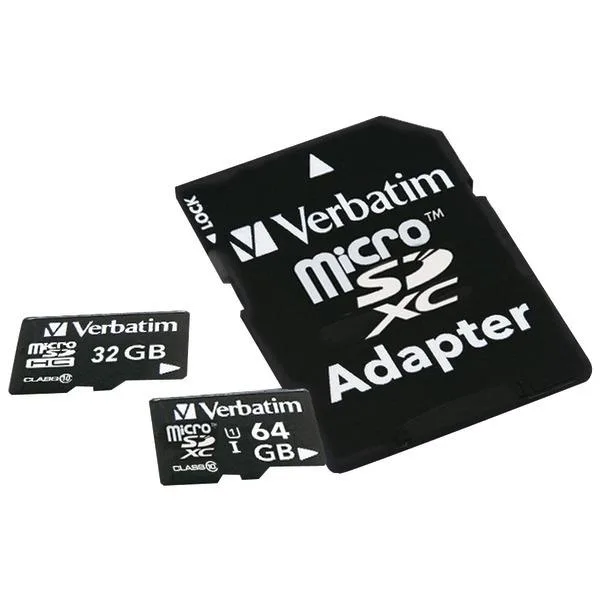VERBATIM VERBATIM 44082 16GB microSDHC Class 10 with adapter — 商品照片