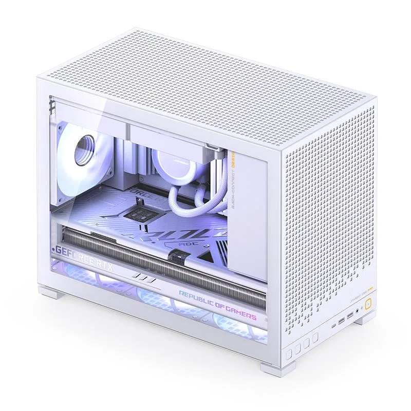 JONSBO JONSBO D32 PRO Micro-ATX PC Case White — product photo