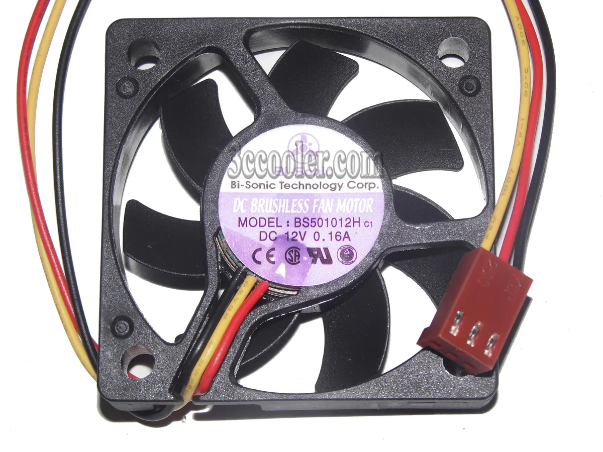 OEM Industries OEM Industries BS501012H 50mm 12V 0.16A 3 Pin Fan — תמונת המוצר