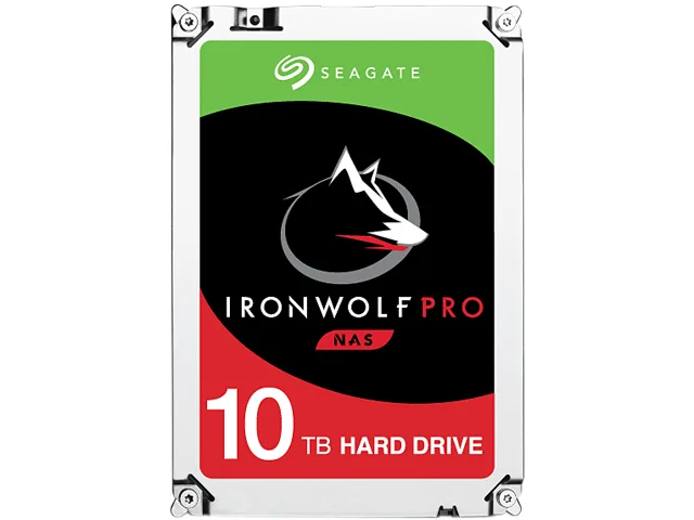Seagate Seagate IronWolf Pro 10TB 7200 RPM 256MB SATA 6.0Gb/s 3.5" ST10000NE0004 — 商品照片