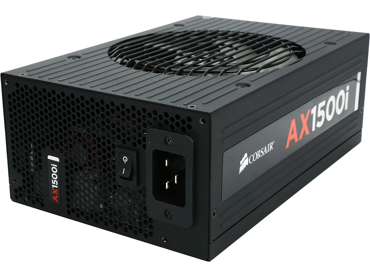 Corsair Corsair CP-9020057-NA/RF AX1500i 1500W power supply — photo du produit