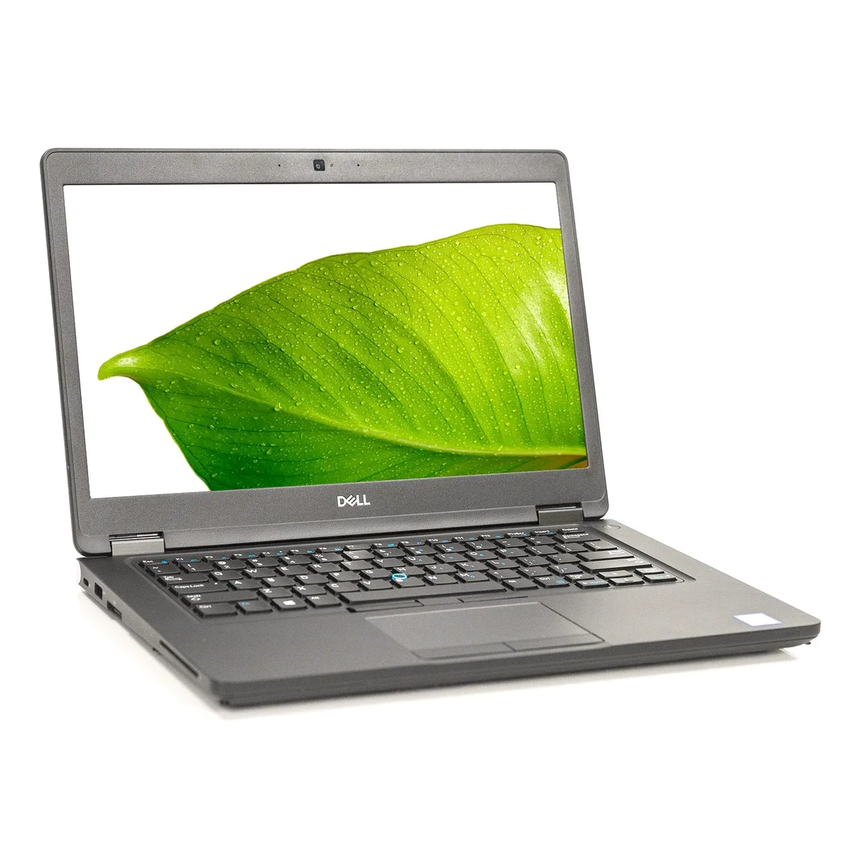 Black Dell Latitude 5490 14 inch laptop closed clamshell