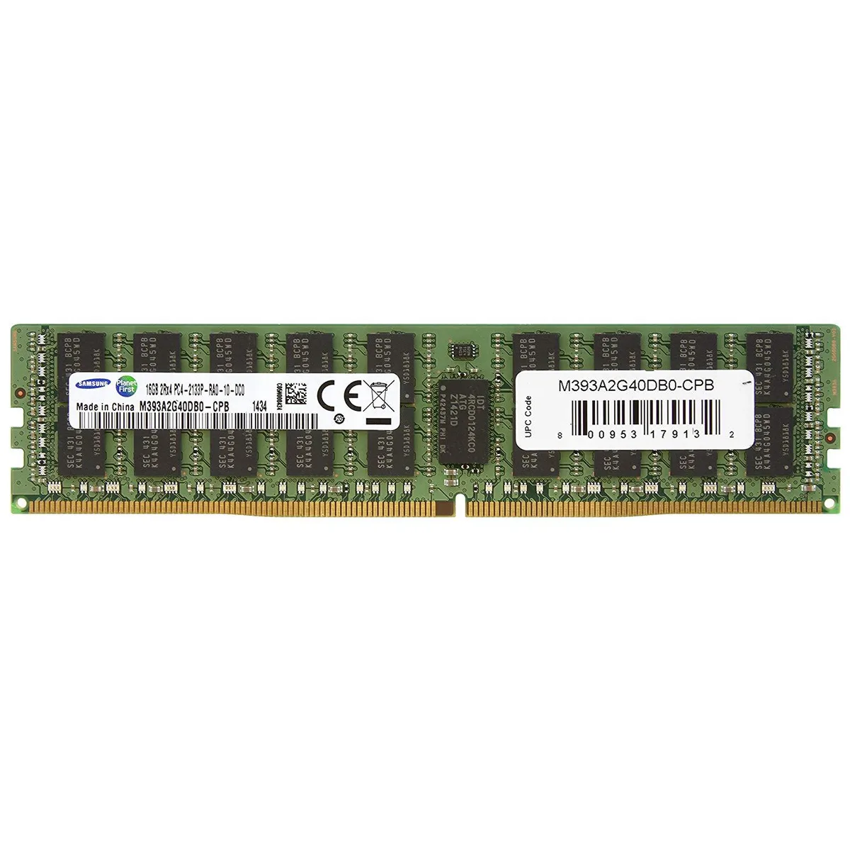 SAMSUNG SAMSUNG DDR4 2133MHz CL15 16GB RegECC 2Rx4 M393A2G40DB0-CPB desktop RAM — photo du produit