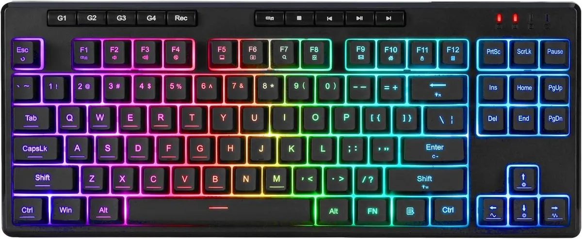 Redragon K516 PRO Shiva TKL wireless gaming keyboard with RGB backlighting