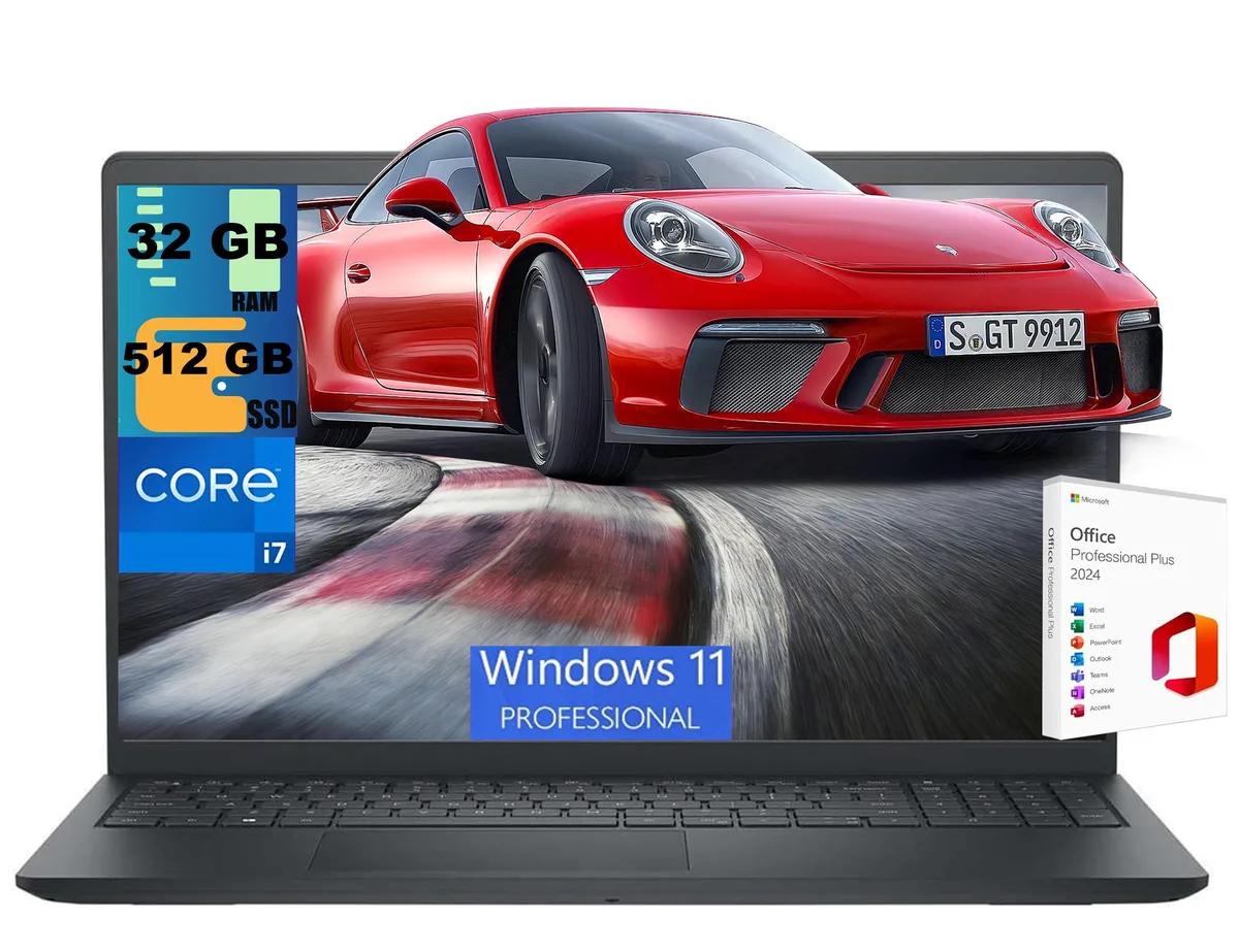 DELL DELL Inspiron 15 laptop i7-1355U 32GB 512GB SSD 15.6" FHD Touchscreen — product photo