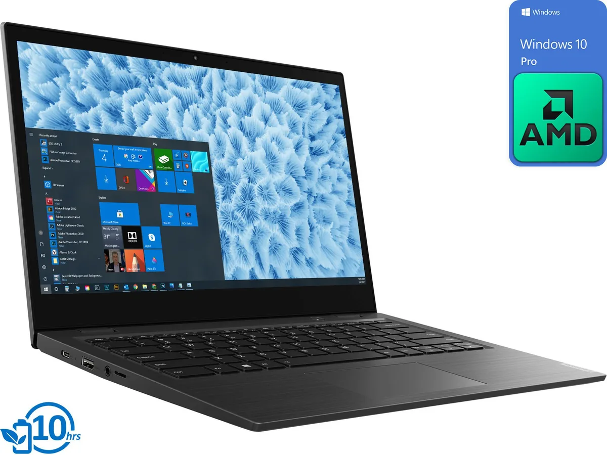 Lenovo Lenovo 14w laptop AMD A6-9220C 4GB 64GB eMMC 14.0" FHD Windows 10 Pro — product photo