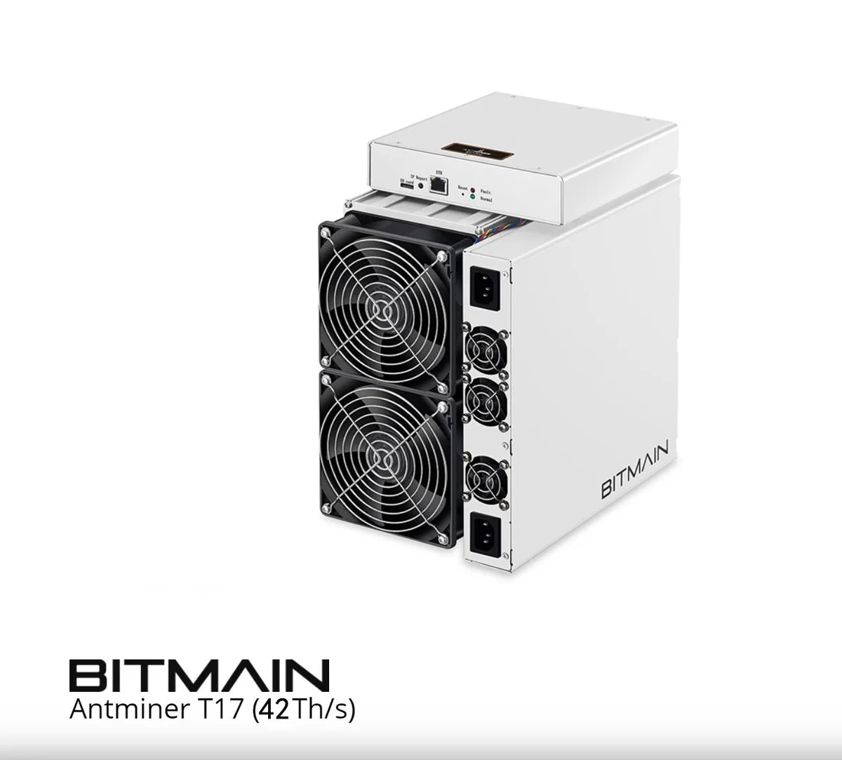 AFRNDK AFRNDK Antminer T17 42TH/s Heatsink Upgrade 2200W SHA-256 Miner — product photo