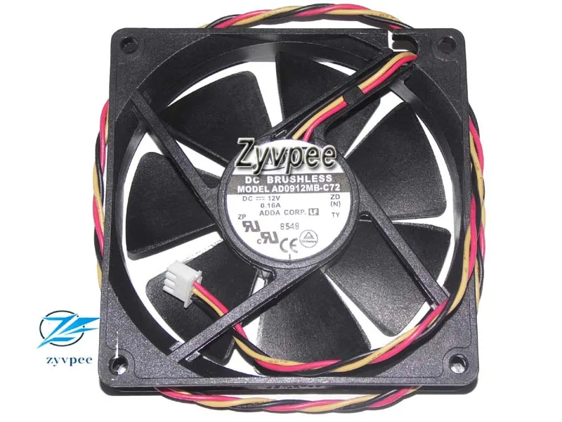 Zyvpee Zyvpee AD0912MB-C72 90*20mm 12V 0.16A 3-Pin Case Fan — 제품 사진