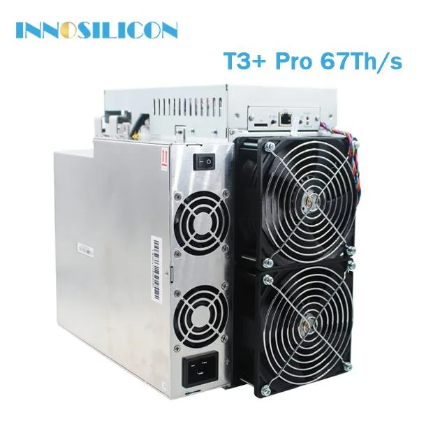 AFRNDK AFRNDK Innosilicon T3+ Pro 67TH/s 3300W SHA-256 ASIC mining hardware — photo du produit