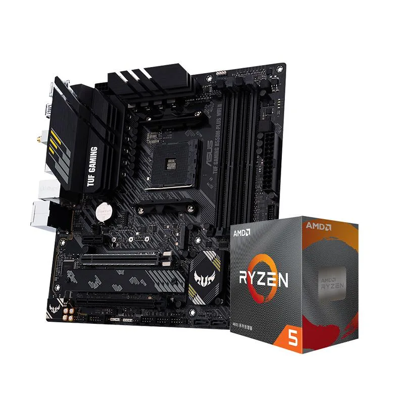 AMD AMD Ryzen 5 4500 6-Core 12-Thread 4.1 GHz 65W AM4 desktop processor — photo du produit