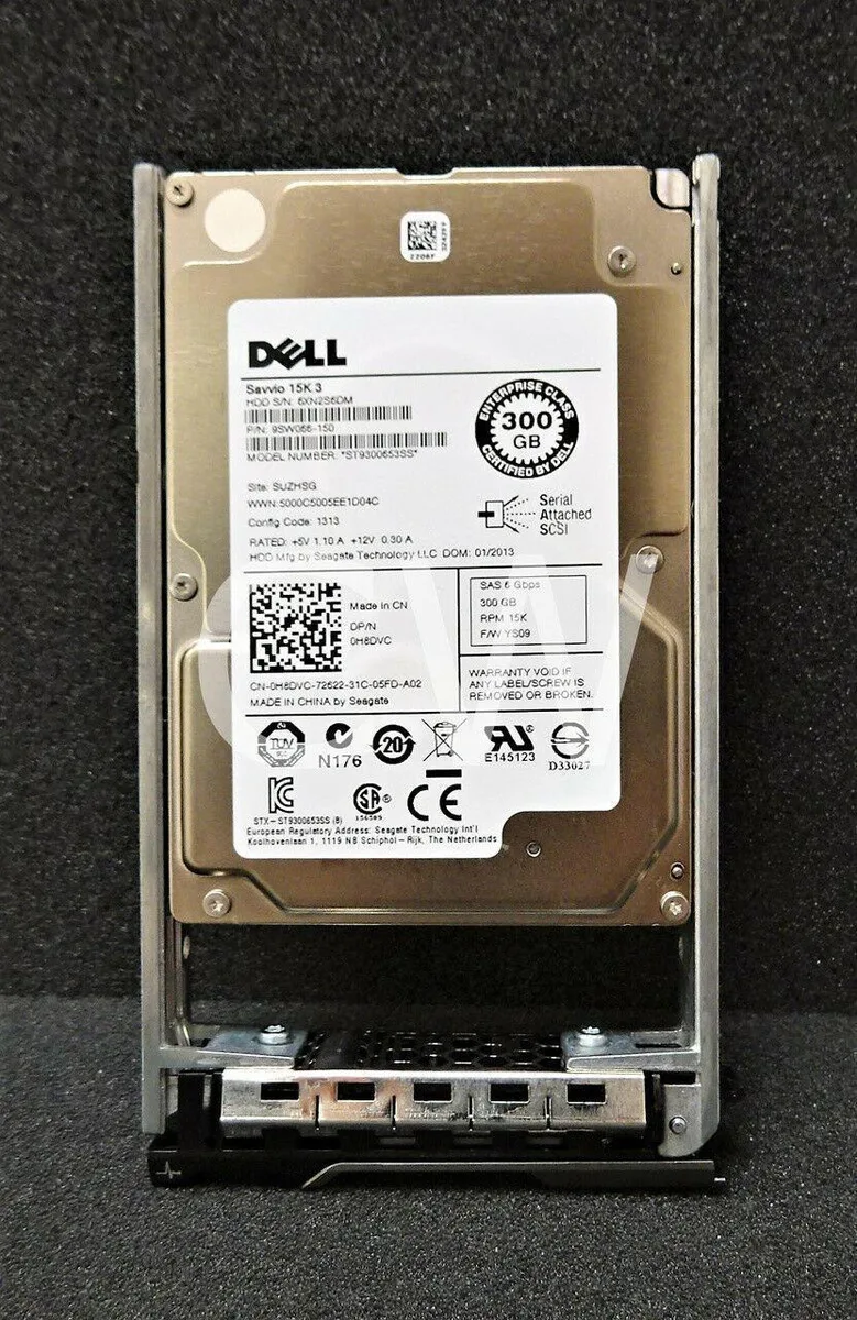 DELL DELL 9SW066-150 300GB 15K SAS 6G 2.5 internal hard drive — 商品写真