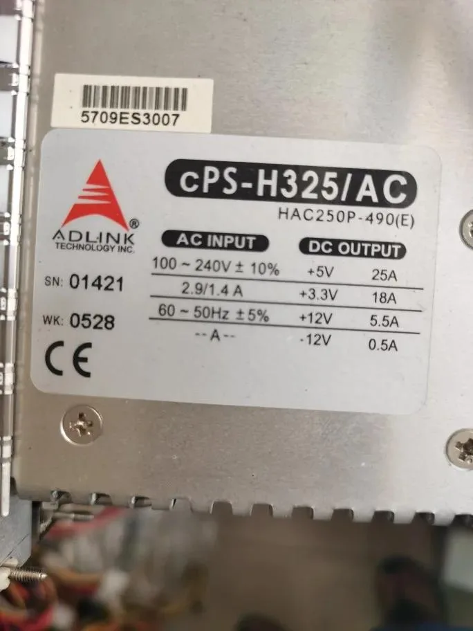 KHACHIMO KHACHIMO CPS-H325/AC HAC250P-490 (E) CPCI 250W 325W power supply — foto del producto
