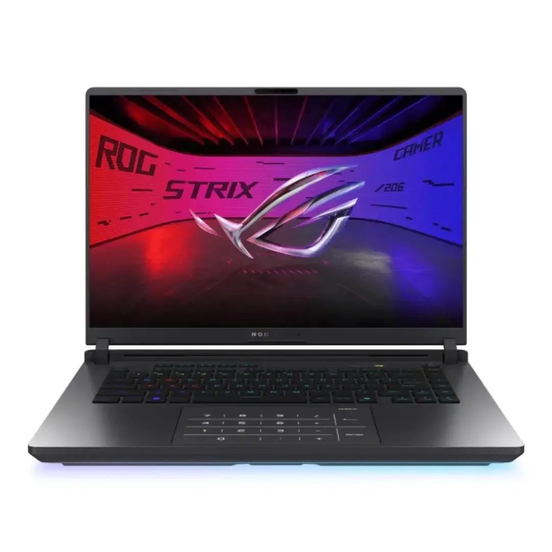 Eclipse Gray ASUS ROG Strix G16 gaming laptop with 16 inch display
