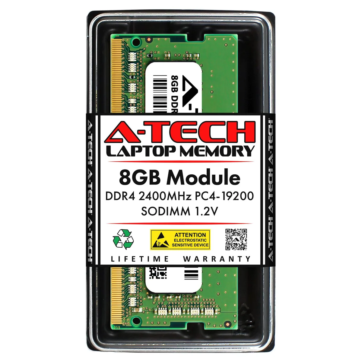 A-Tech A-Tech 8GB DDR4 2400 SODIMM for Dell Latitude 7400 7300 5500 5400 5300 3500 3400 3310 3300 — product photo