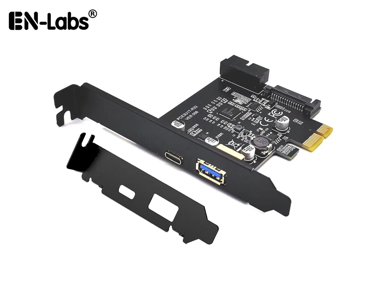 EN-Labs EN-Labs PCIEU3ACS20 PCIe USB 3.2 expansion card — zdjęcie produktu