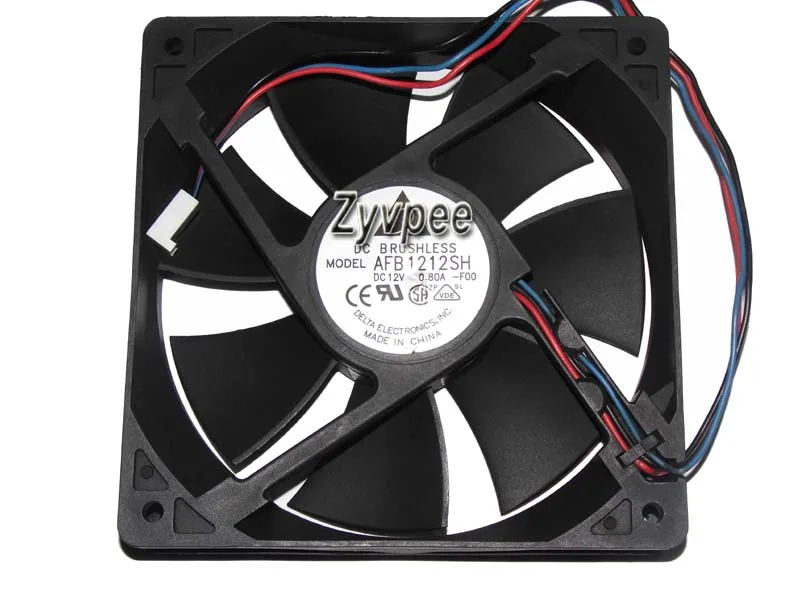 Zyvpee Zyvpee AFB1212SH-F00 12V 0.8A 3-pin 120mm case fan — 商品照片