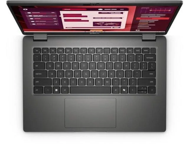 Dell Latitude 3450 laptop, grey finish, 14 inch FHD display