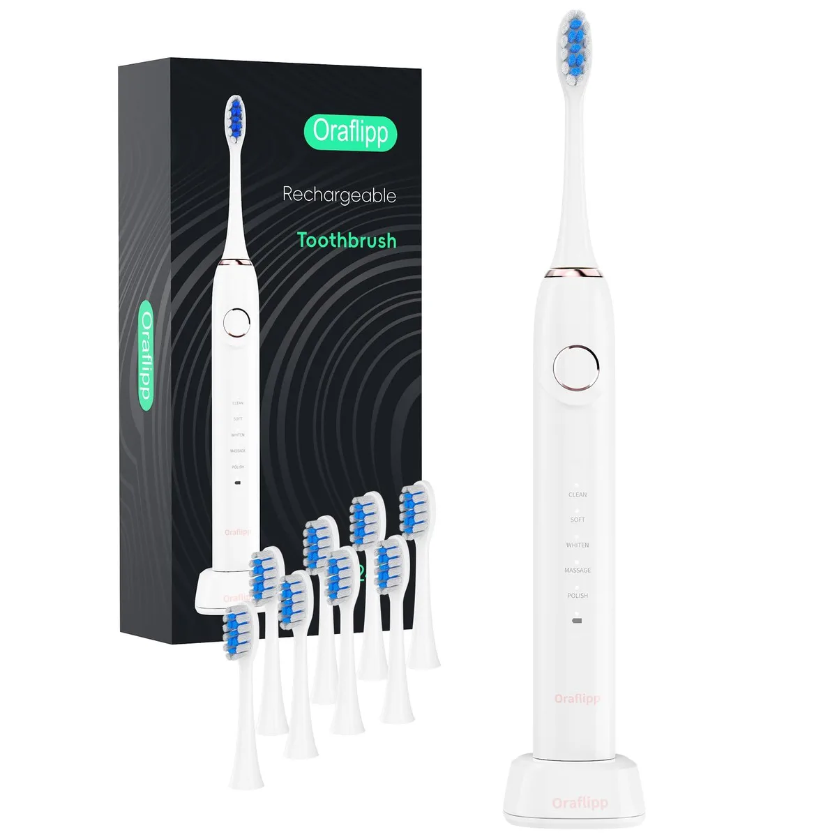 Waterpik T2425 oral care sonic toothbrush 40000 VPM 5 modes — product photo