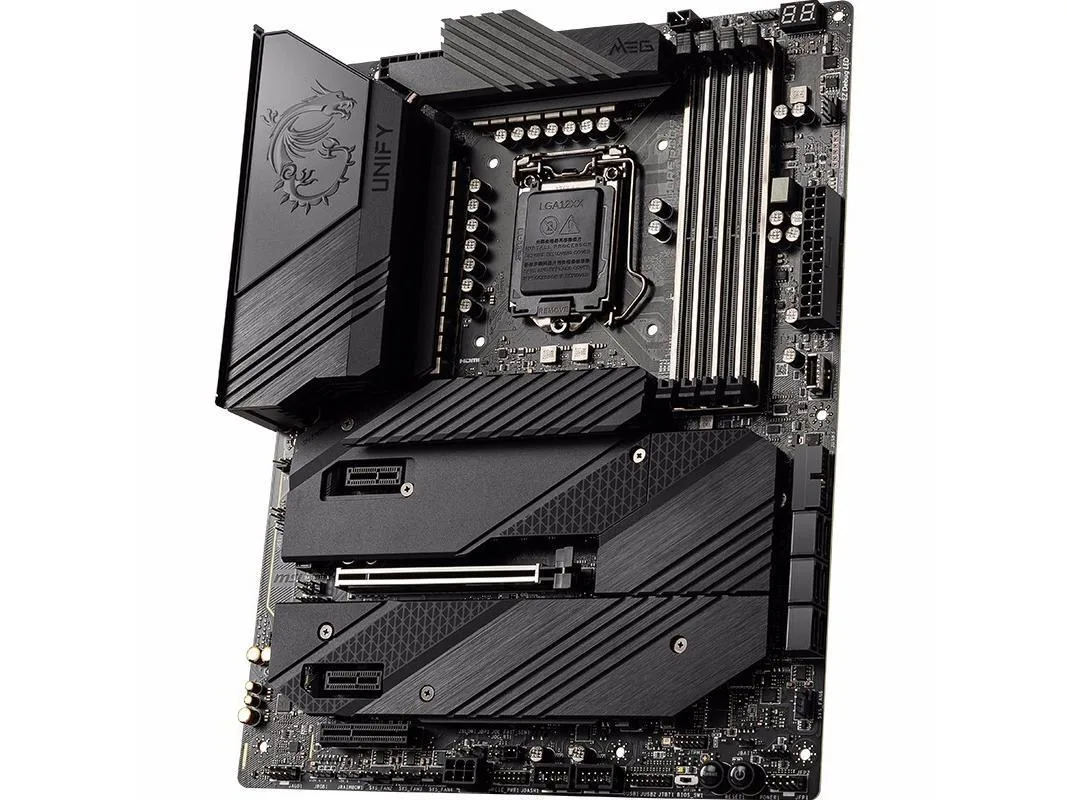 MSI MSI MEG Z590 UNIFY Intel motherboard LGA 1200 DDR4 128GB ATX — fotografie produktu