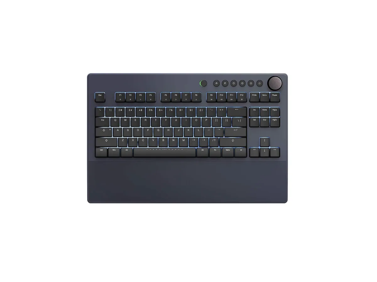 iKBC iKBC Table E401 Tenkeyless Gaming Keyboard Cherry MX Red Dark Gray 87 Keycaps — photo du produit