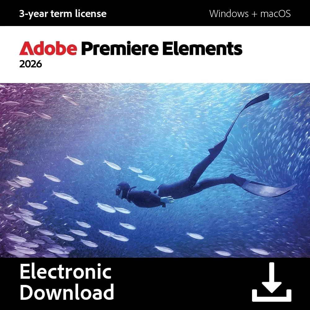 Adobe Adobe Photoshop Elements 2026 3-year licence 30013421 — product photo