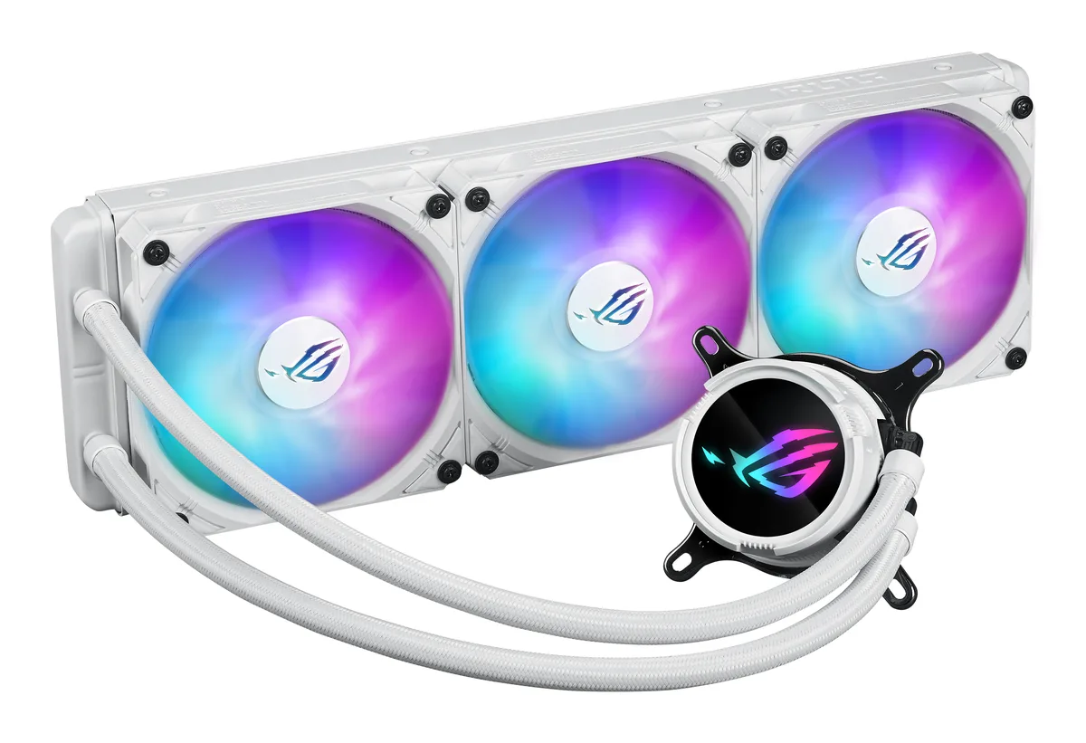 ASUS ASUS ROG STRIX LC III 360 ARGB WHT liquid cooler — photo du produit