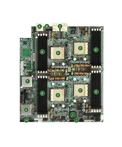 Iwill Iwill QK8S-HT Quad AMD Socket-940 server motherboard — tuotekuva