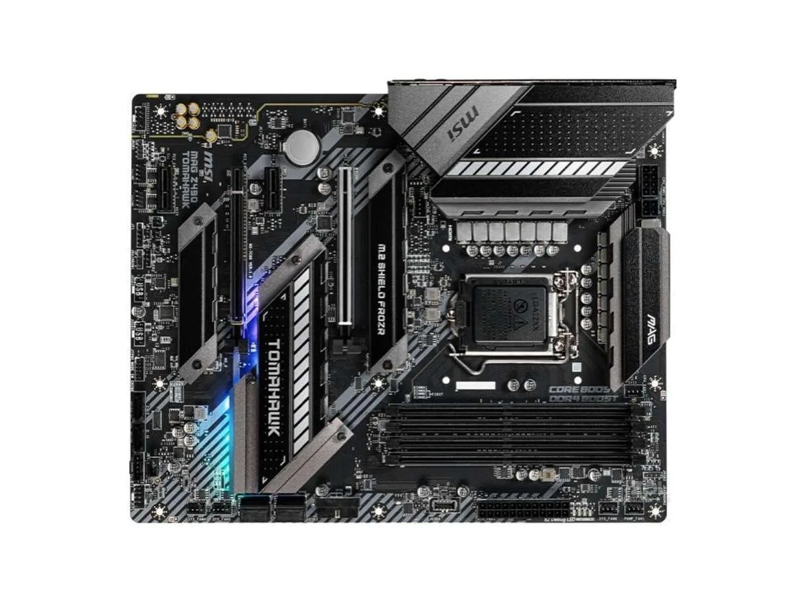 MSI MSI MAG Z490 TOMAHAWK Intel motherboard — product photo