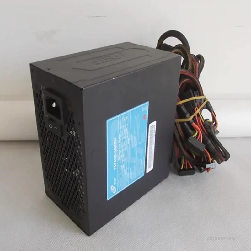 FSP 650W ATX power supply unit in black metal casing