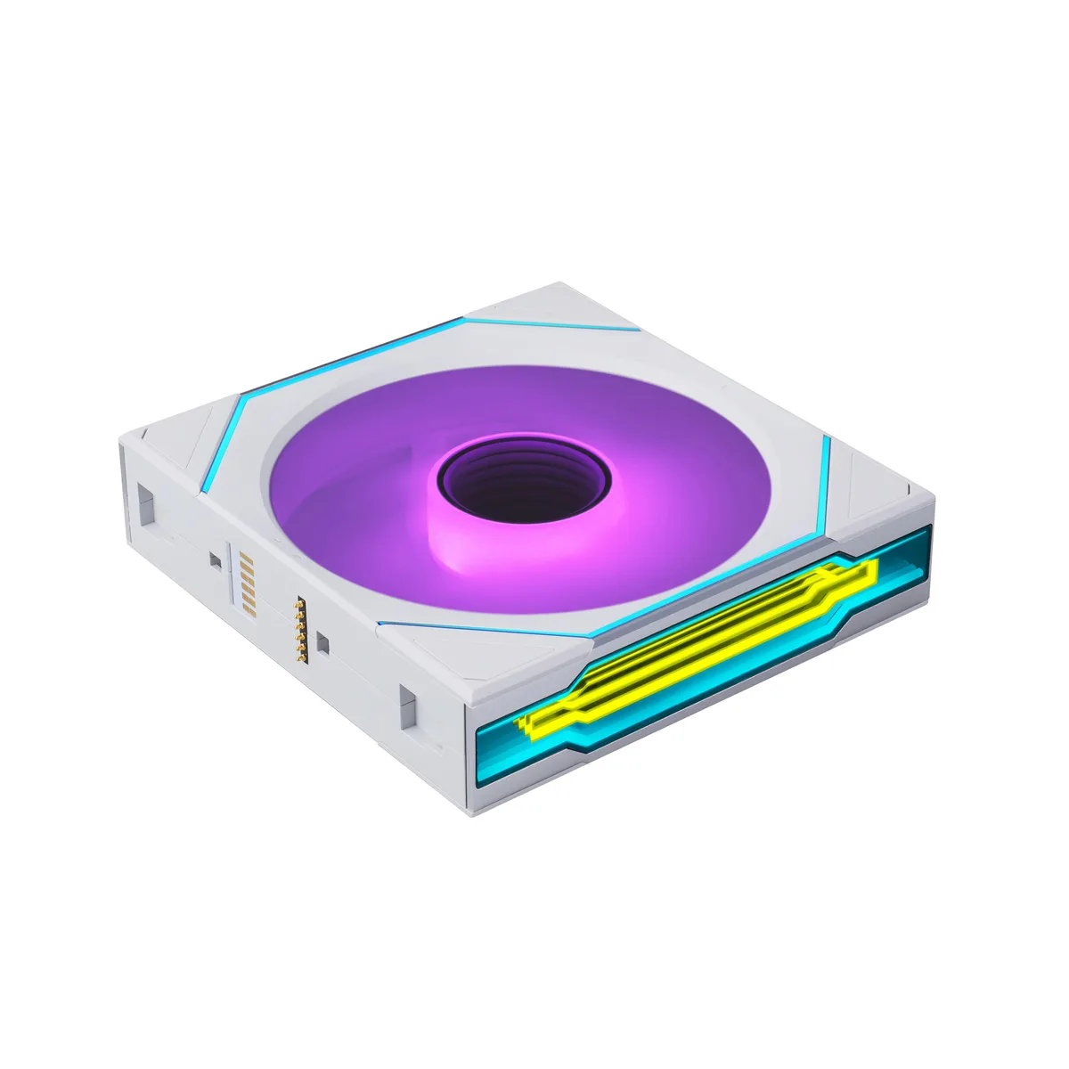 Lian Li Lian Li UNI FAN SL-INF LCD Flex 120mm Reverse Blade White Single Pack — foto produk